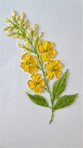 Beautiful Flower Design #embroidery #art #music #trending