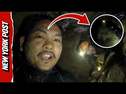 Unreal Footage Shows Crews Squeezing Through Claustrophobic Laos Cave to Save Villagers