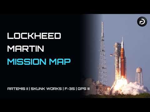 Lockheed Martin: A Century of Missions, on One Map of the World