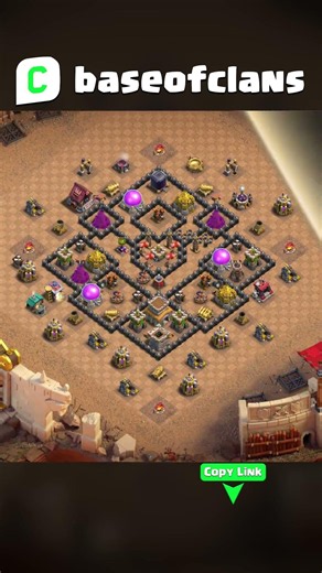 BEST TH8 WAR BASE | Stop Dragons & Hog Riders!