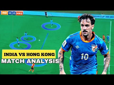 India vs Hong Kong Match Analysis | Tactical Breakdown, Key Moments And Attacking events | Ryan