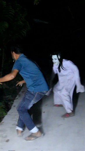 Scary Ghost Prank at Night 2026 | Funny Prank Videos || Prank Pocong Massal | #shorts