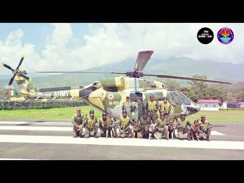 Specialised slithering drill by the Indian Army's Red Shield Division K9 Warriors