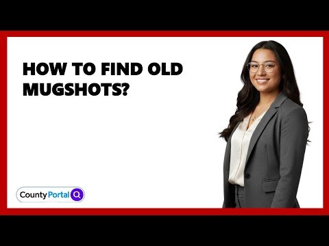 How To Find Old Mugshots?