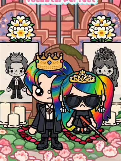 Prince Hated His Little Sister Because She was Born Blind🥺😔💔(Pt7) #tocaboca #tocalifeworld #tocabocastory #fyp