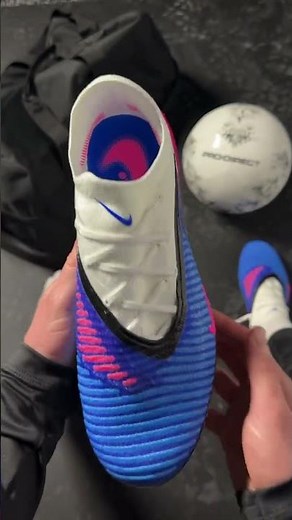 This Nike Phantom colourway 🥶 #nike #footballshorts #footballboots #haaland