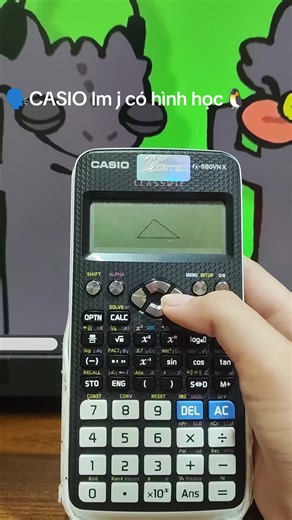 Hình học trên máy tính Casio mh j
