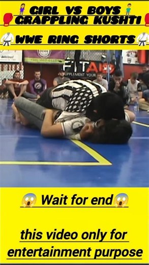 Instant Tap Out! Girl VS Boy Wrestling 🥺#shorts​ #jiujitsu​ #judolife​ #combatsports​ #kabbadi​#bjj🤯