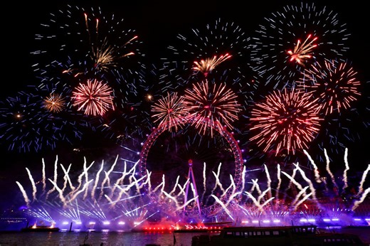 Kiribati is first nation to welcome 2026 as London prepares to party