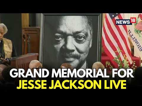 LIVE: Grand Memorial Service For Jesse Jackson | Tribute To "America's" Civil Rights Icon | N18G