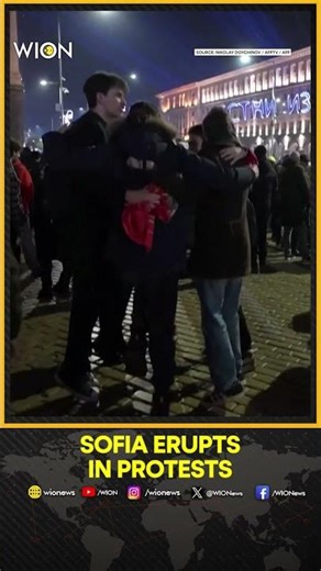 Thousands Protest in Sofia Against Government and Alleged Corruption | WION SHORTS