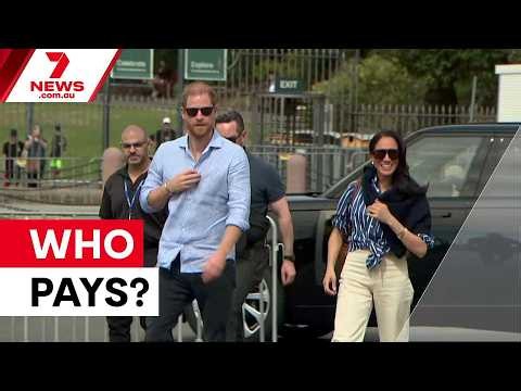 Brits reject taxpayer-funded security for Harry and Meghan | 7NEWS