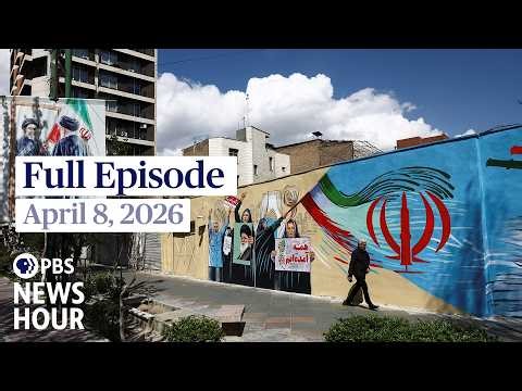 PBS News Hour live episode, April 8, 2026