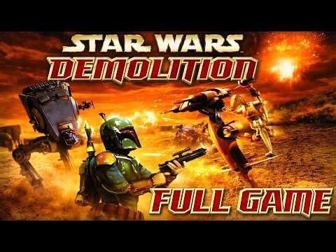 Star Wars: Demolition (PS5) - Gameplay Walkthrough | FULL GAME | All Trophies