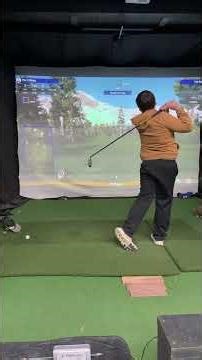 Day 2 of trying to hit a hole in one on my simulator