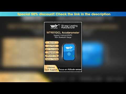 Slide WitMotion WT9011DCL Bluetooth 5.0 Accelerometer Gyroscope Angle Sensor Electronic Compass Mag