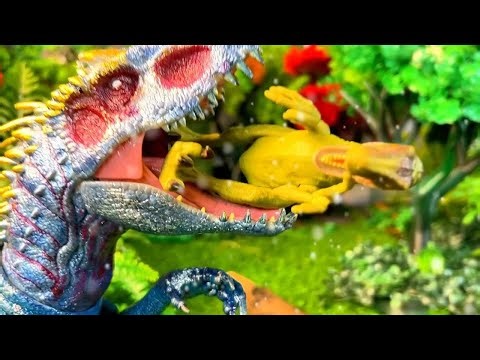 🦖 T-Rex vs Baryonyx vs Therizinosaurus ⚔️ Jurassic Fan Film 🔥 Rescue the Baby T-Rex Begins! 👶🎥