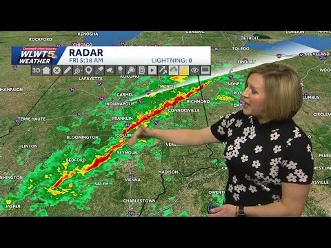 Strong Winds and Rain Start the Day