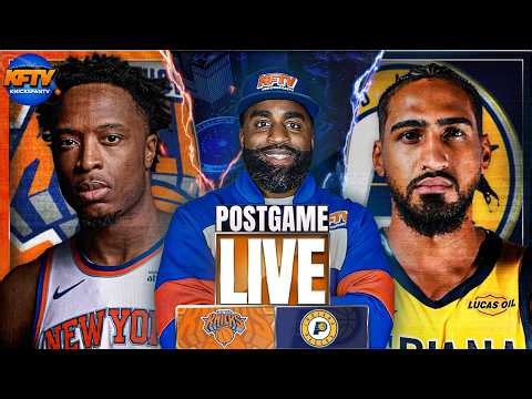 Knicks Coast To Easy Win Over Pacers | Live Callers and Reactions | Post Game Show EP 710