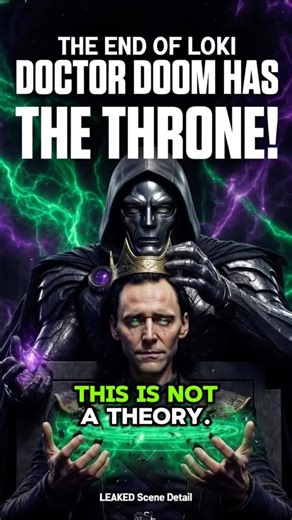 LOKI IS FINISHED! 😱 Doctor Doom Steals the Time Throne! (Avengers Doomsday Plot Leak) #Loki#mcu