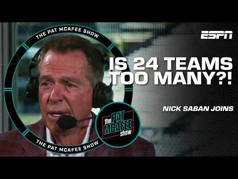 Nick Saban weighs in on 24-TEAM CFP EXPANSION 👀 CFB Week 7 previews & MORE | The Pat McAfee Show