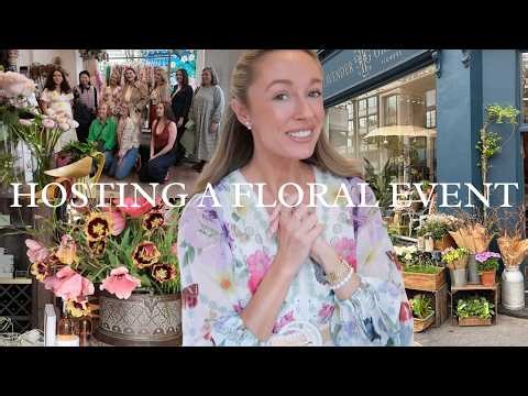 Come Shopping With Me At Bicester Village | Hosting A Floral Event & A Special Purchase🌷