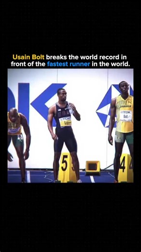 @999.and.more on Instagram: "Usain Bolt set his 100m world record of 9.58 seconds on August 16, 2009, at the World Athletics Championships in Berlin, while running against the then-reigning fastest runner, Tyson Gay. #worldrecord #usainbolt #sports #viral #fyp"