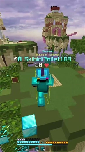 Clean Bedwars First Rush With Bed Break And Final Kill #hypixelbedwars #minecraft #bedwars