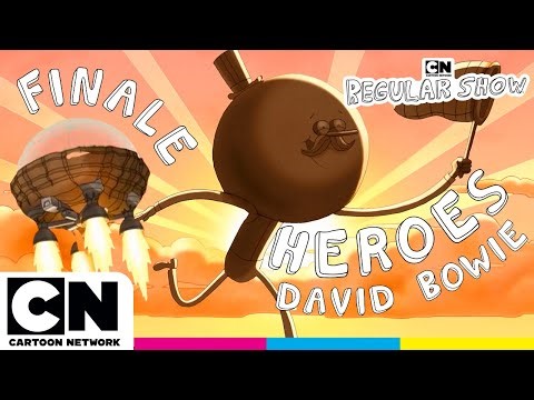 That's How You Make an Epic Finale | Regular Show: Heroes by David Bowie | @cartoonnetworkuk