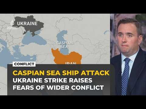 'Oceans are now battlefields': Caspian Sea could become a new front in war, analyst says