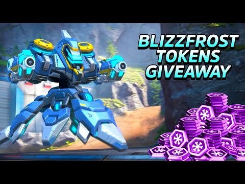 TOKENS GIVEAWAY - Blizzfrost Event Crate Rush - Mech Arena