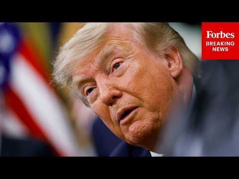 Trump Answers Questions About New Oil Deal With Venezuela