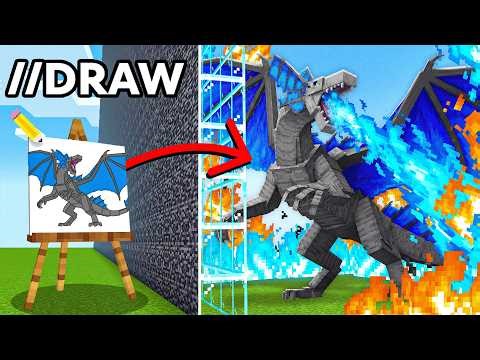 I Cheated Using DRAWING in a Mob Battle..