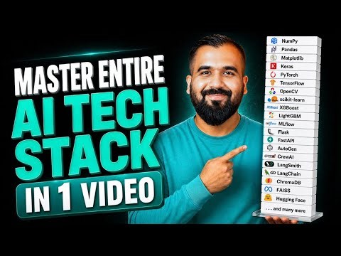 Master Entire AI Tech Stack in 1 Video