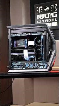 DREAM ASUS ROG ASTRAL RTX 5090😵 BLACK GAMING PC BUILD & RYZEN 9 9950X 3D🤴 #pcbuild #computer #asmr