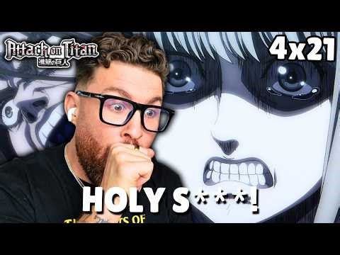 THE RUMBLING IS ACTUALLY HERE! | Attack on Titan S4 Episode 20 Reaction (First Time)