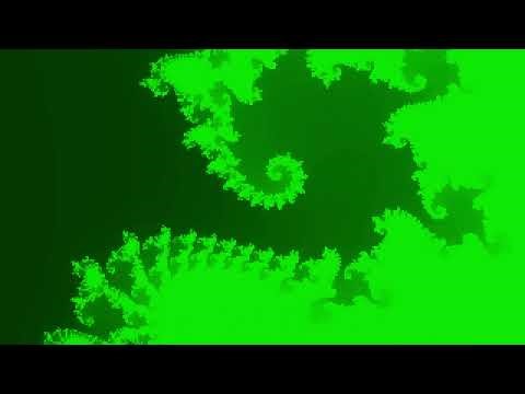 Greeeeen Mandelbrot Zoom no.1