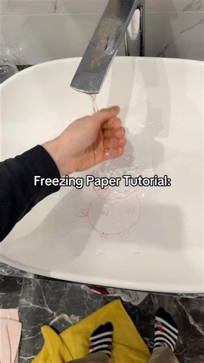 Freeze Paper Tutorial🥶