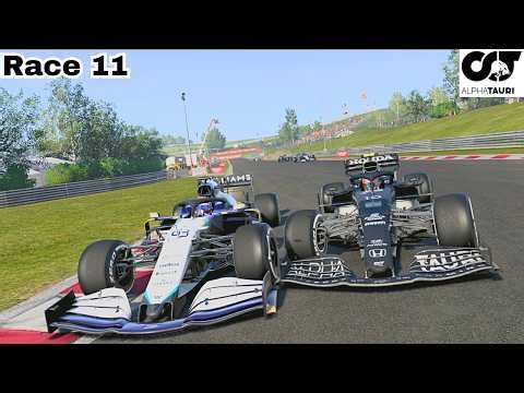 🏎️ F1 2021 (Season) Gameplay & Reactions, AlphaTauri - Race 11/Hungarian GP (PS4)