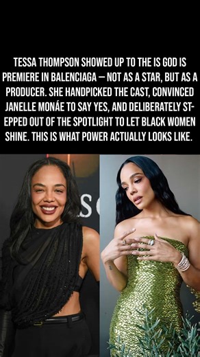 Tessa Thompson Produced "Is God Is" — And She's Building a Black Hollywood Empire! 👑🎬🔥