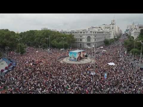 Tens of thousands protest in Spain after parliament rejects housing measures