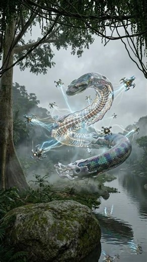 Aliens Created a 50m Giant Anaconda in the Amazon… Then Released It 😳🐍