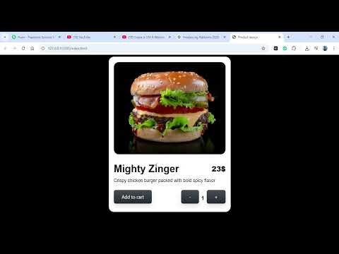 JavaScript Counter Hack You Must Know! (+/- Product Page) #webdevelopment #javascript #products