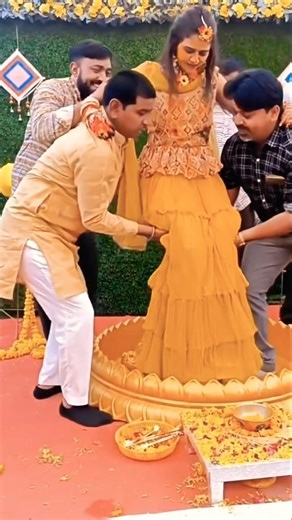 haldi ceremony rasam || bhai bahin karista || Emotional moment weddingshorts #Emotional #sad #cry