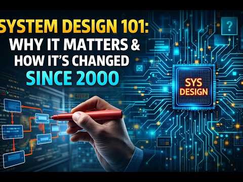 System Design 101: Why It Matters & How It's Changed Since 2000