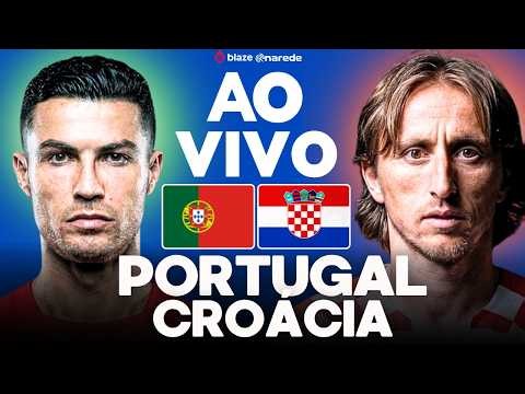 🔴 PORTUGAL X CROÁCIA AO VIVO PELA COPA DE 2026 | LIVE