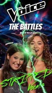 Hearing MIA & SOPHIA'S vocal talent is "NEVER ENOUGH" on THE VOICE USA 2026🎵(STRIPPED VOCALS)