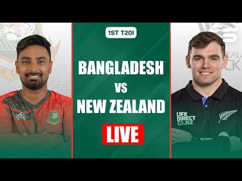 LIVE | Bangladesh Vs New Zealand | 1st T20I Series | Match 1 | M9G1T