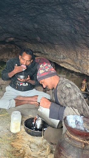 100-Year-Old Himalayan Cave Life | Traditional Organic Yogurt Making in Nepal | Authentic Village