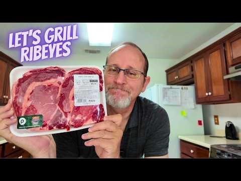 🔥 Grilling Ribeye Steaks & Trying Publix Potato Salad Review 🔥